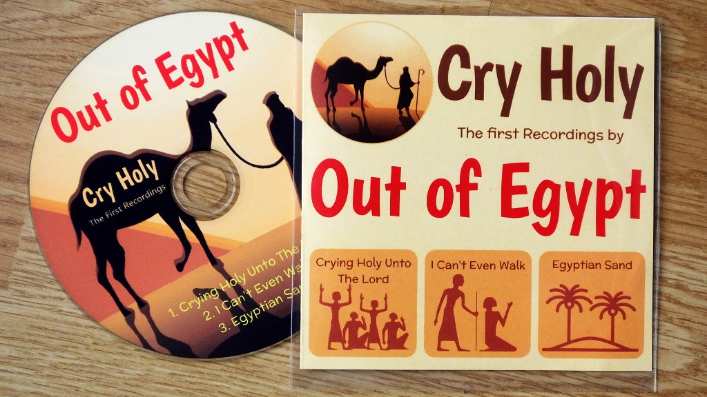 Cry Holy CD Packaging